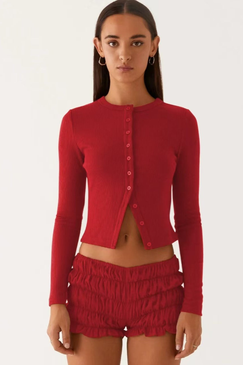 Minimalist Button Cardigan image 17