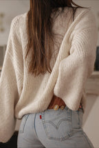 Elegant Solid Single Breasted Knit Cardigan image 4