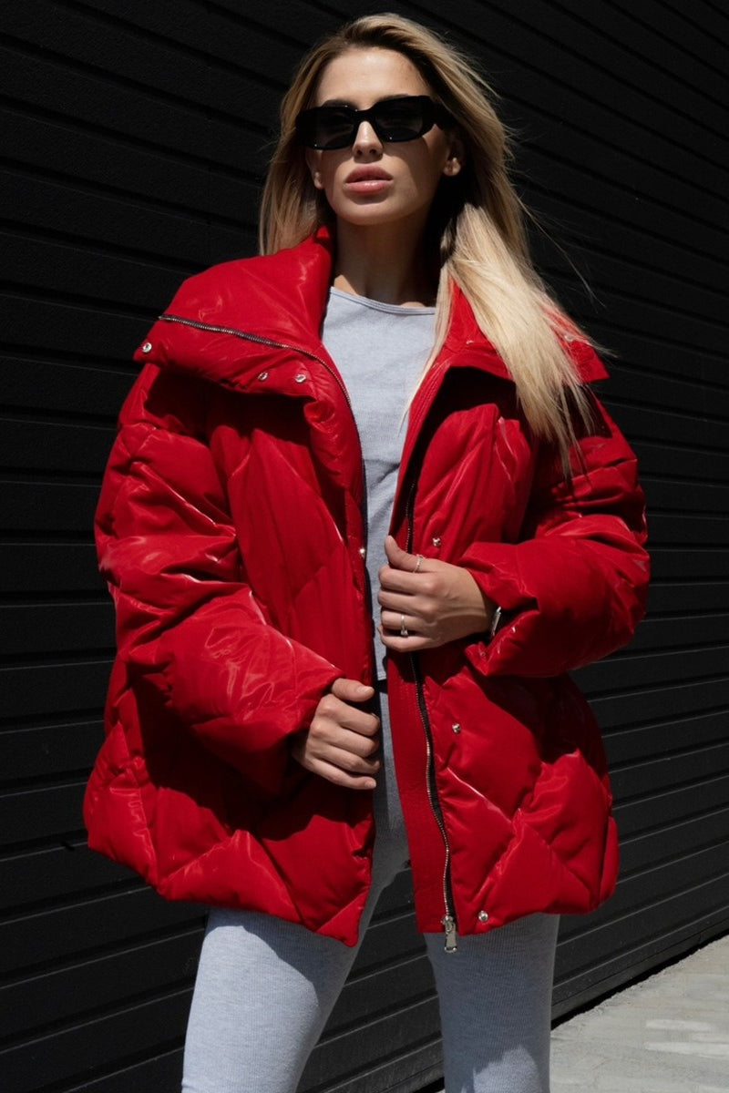 Loose Fit Quilted Cotton Jacket image 17
