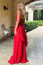 Sexy Solid Backless Spaghetti Strap Maxi Vacation Dress image 2