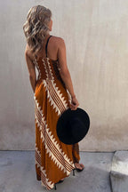 Loose Fit Floral Boho Dress image 5