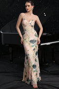 Cami Sleeveless Sequin Embroidered Backless Party Dress image 1