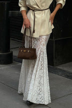 High Waist Lace Mermaid Skirt image 2