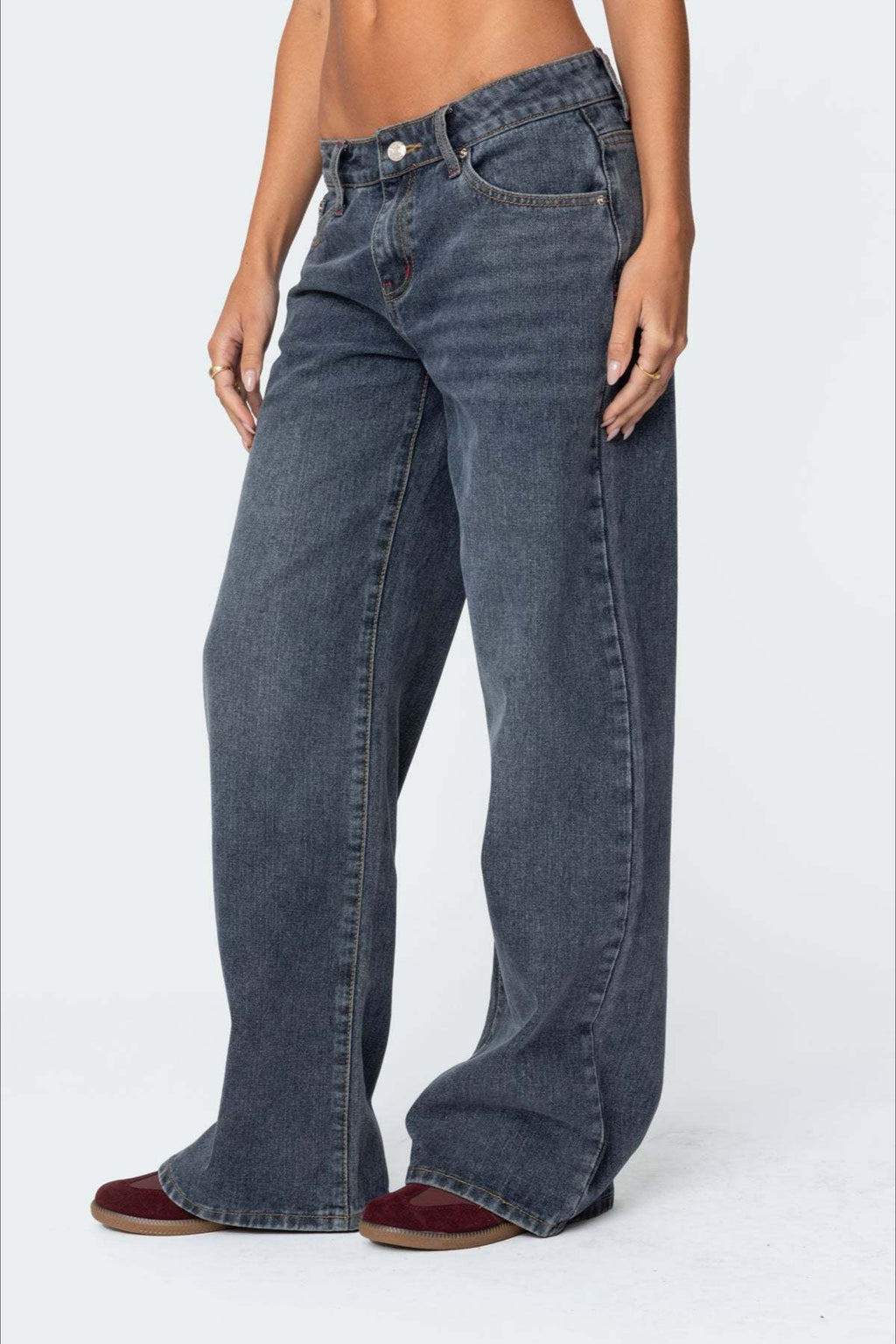 Low Rise Vintage Wide Leg Jean image 4