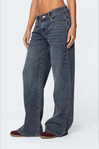 Low Rise Vintage Wide Leg Jean image 4