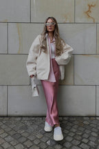 Relaxed Fit Long Sleeve Coat image 3