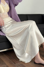 Drapey High - Waist Sheath Fishtail Skirt image 4