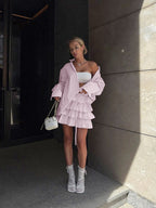 Chic Striped Blouse and Layered Blouse image 7