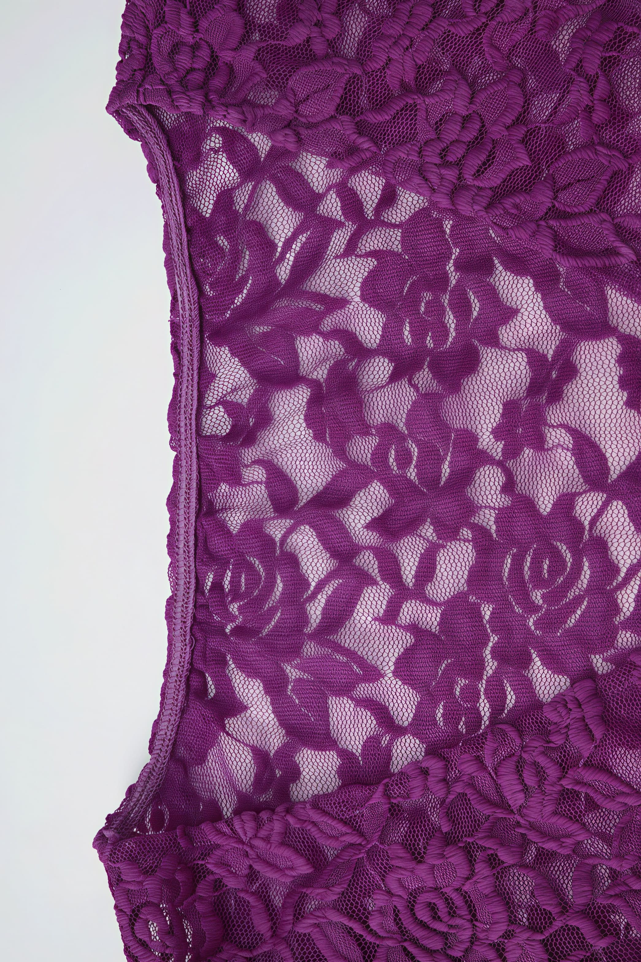 Sexy Lace Deep V Sheer Long Sleeve Blouse image 7