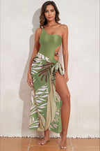 Sheer Skirt Printed Two Piece Swim Set image 7