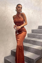Chic Solid Slim Backless Sleeveless Maxi Dress image 1