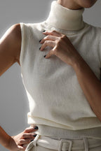 Slim Turtleneck Knit Top image 16