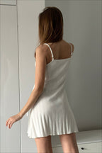 Casual Knit Jacquard Cami Mini Dress image 6