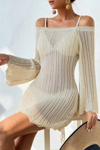 Solid Knit Bikini Cover Up image 3