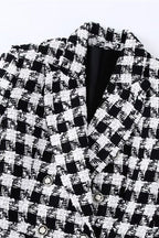 Houndstooth Double Breasted Blazer image 4