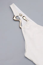 Mesh A-Line Bodycon Maxi Dress image 7