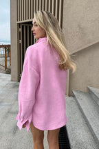 Casual Long Sleeve Shirt Blouse image 3