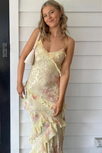 Jacquard Gradient Wave Maxi Dress image 1
