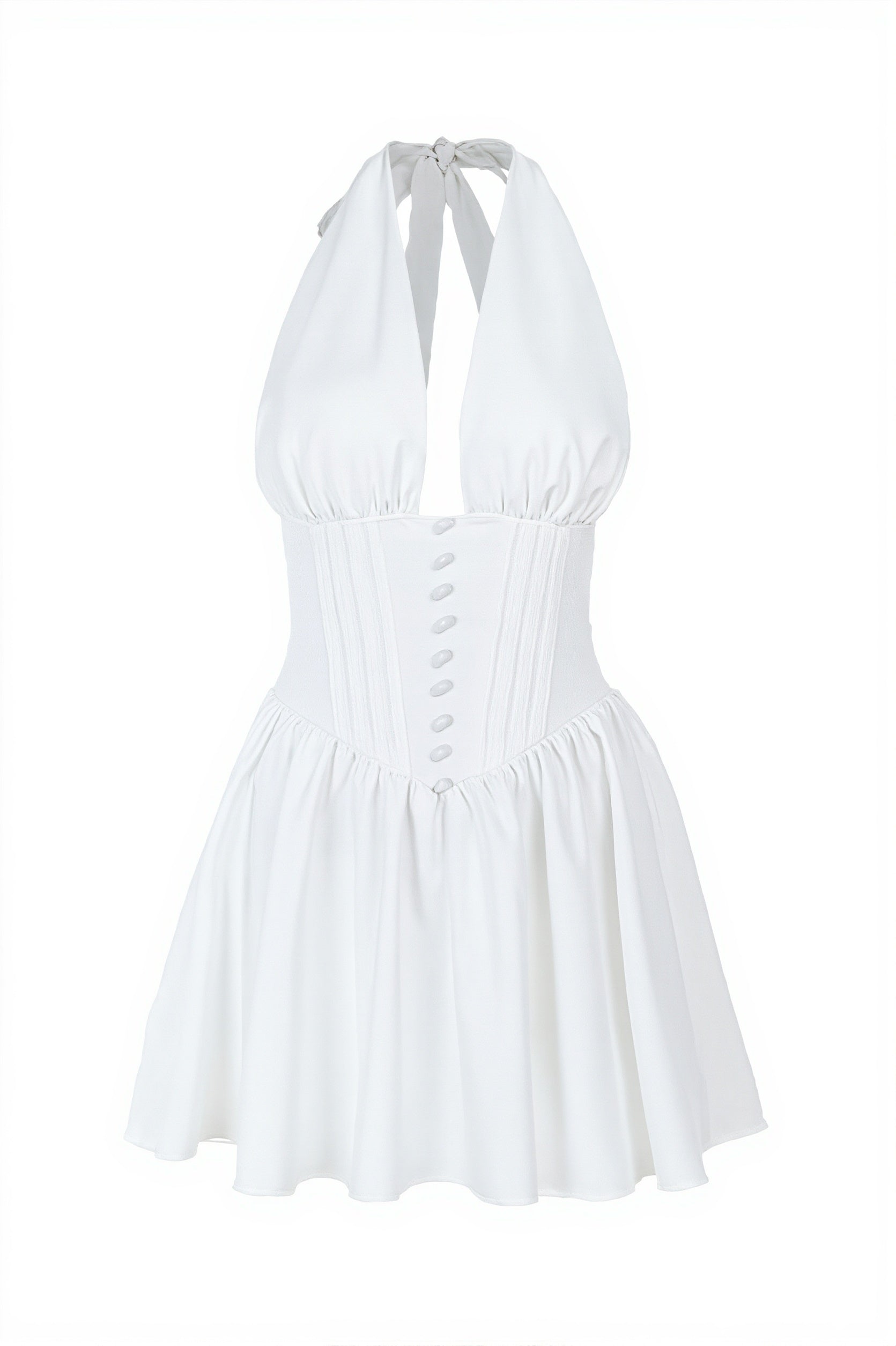 Elegant Halter Neck Slim Fit Bodycon Mini Dress image 6