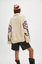 Graphic Print Cardigan image 3