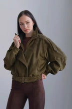 Brown Relaxed Fit Vintage Jacket image 2