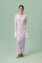 Ruffled Pullover Long Boho Dress image 4
