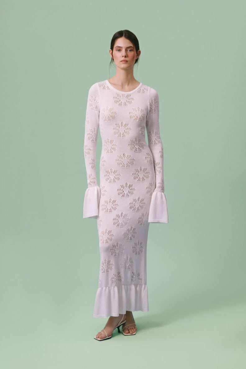 Ruffled Pullover Long Boho Dress image 4