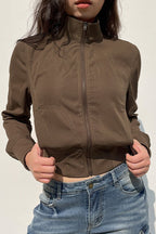 Utility Belted Zip Pocket Jacket image 3