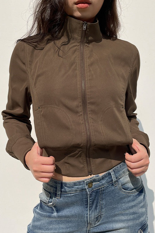 Utility Belted Zip Pocket Jacket image 3