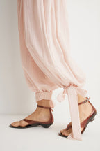 Elegant Loose Tie Harem Pants image 6