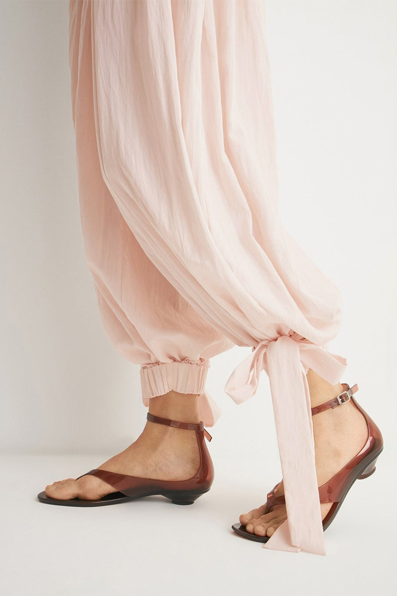 Elegant Loose Tie Harem Pants image 6
