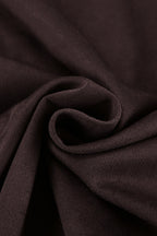 Brown Suede Loose Blazer Coat image 7