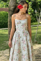 Cami Waist Slim Sexy Versatile Floral Dress image 2