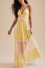 Fresh Boho Floral Cami Maxi Dress image 4