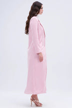 French Chic Knee-Length Overcoat image 5