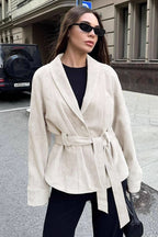 Suede Vintage Long Sleeve Jacket image 13
