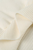 Off Shoulder Fitted Knit Sweater image 8