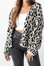 Loose Fit Colorblock Cardigan image 7