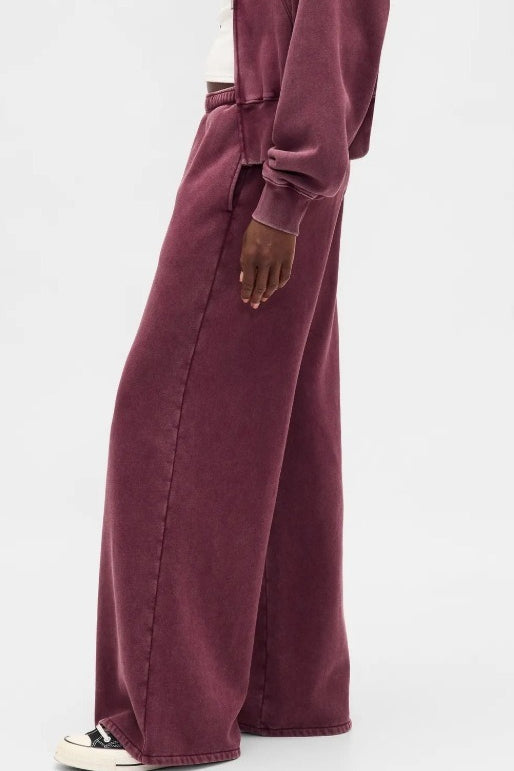 Retro Solid Hooded Zipper Loose Two Piece Set image 3