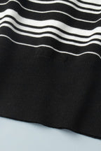 Vintage Striped Knit Polo Sweater image 29