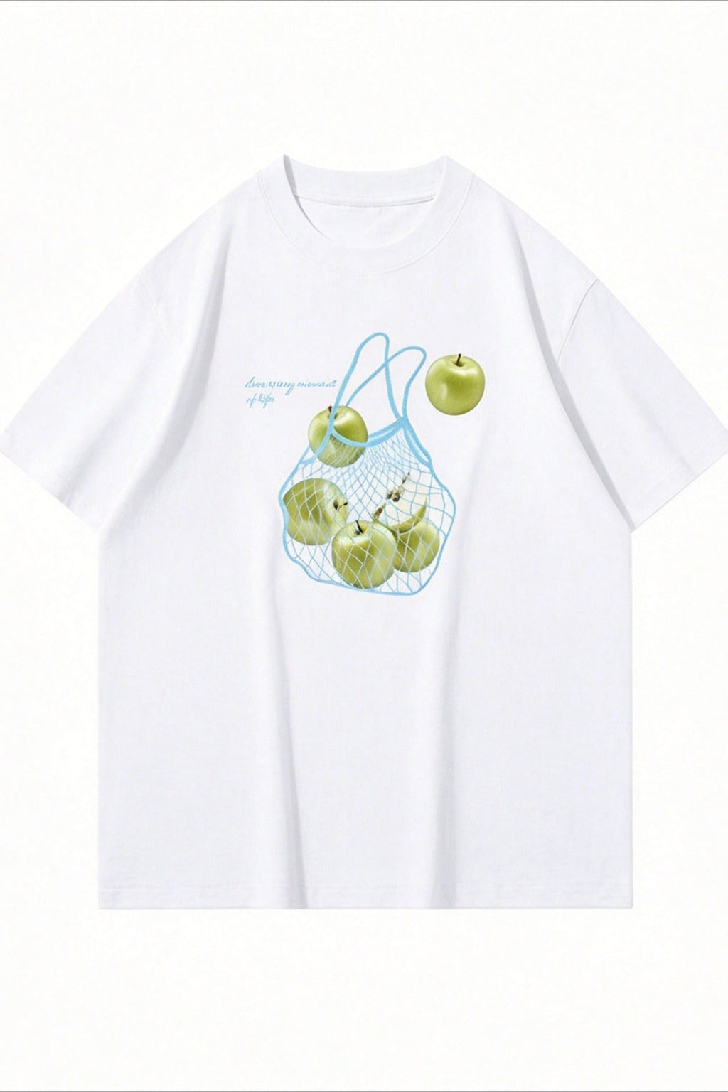 Casual Loose Fresh Printed T‑shirt image 4