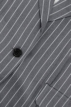 Fashion Striped Suit Blazer Two Piece Set image 7