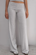 Solid Wing Sequin Embroidered Casual Pants image 1