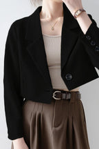Short Length Relaxed Blazer image 5