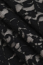 Lace V-Neck Bodycon Party Skirt image 5