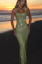 Sequin Rhinestone Bodycon Party Dress image 16