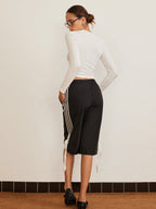 Bow Detail Plain T-Shirt image 4