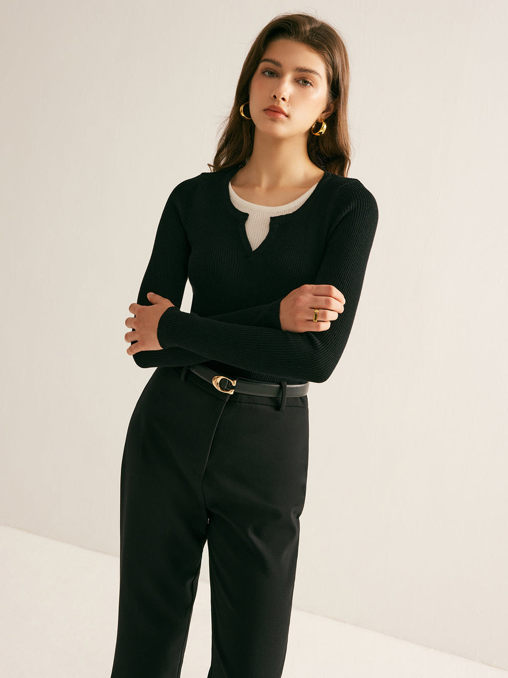 2 in 1 Slim Knit Top image 5