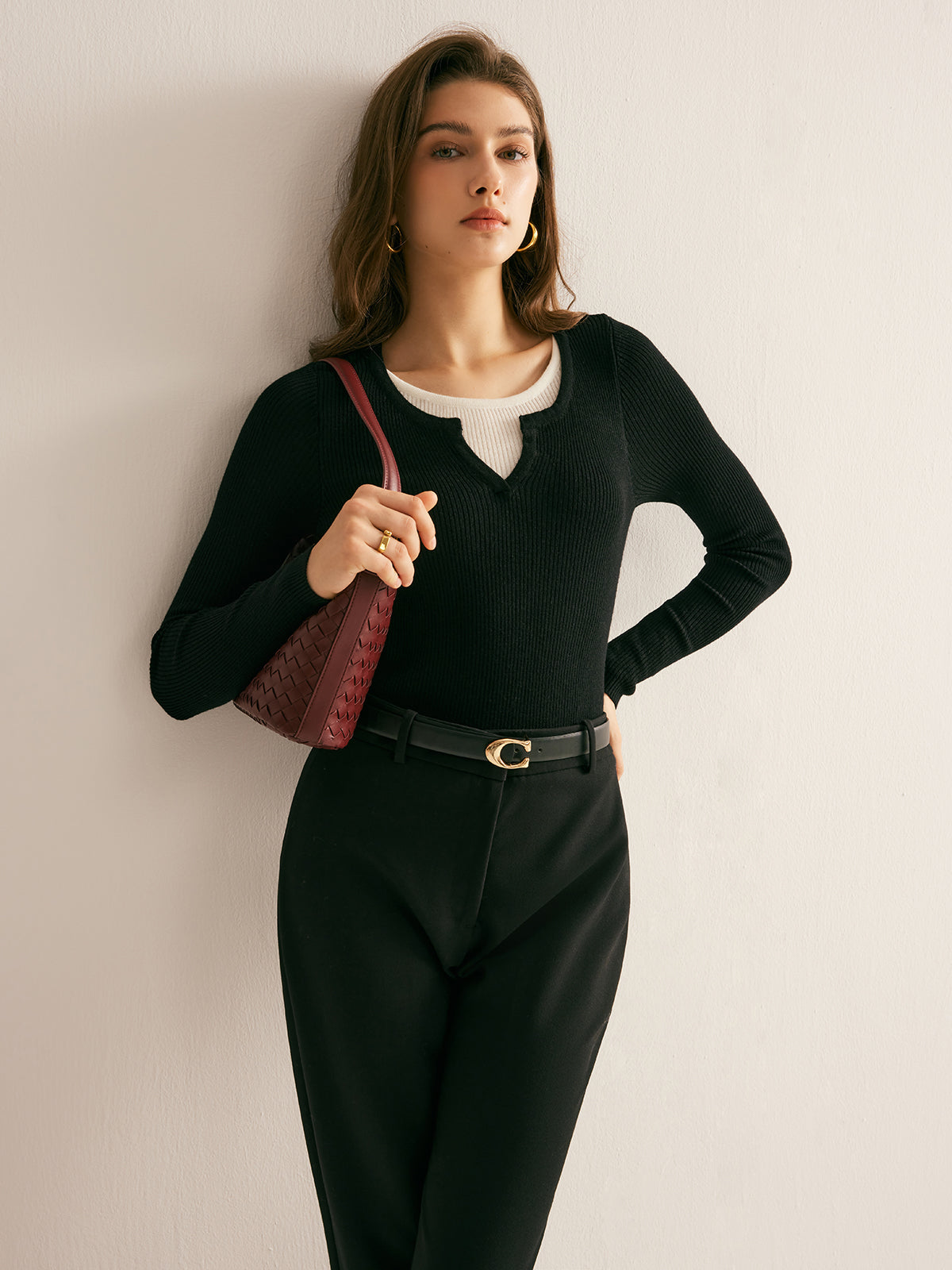 2 in 1 Slim Knit Top image 6