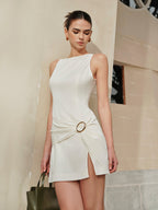 Ring Detail Sleeveless Dress image 2
